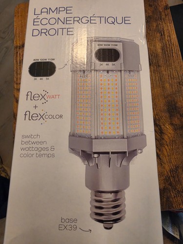 Post top retrofit light bulb