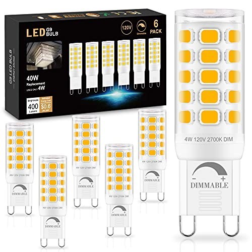 Pack dimmable led bulb 4w - 6,