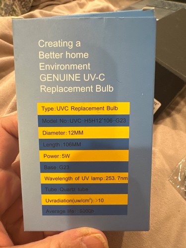 G23 2g7 uvc - uvc, compatible