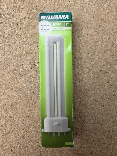 Sylvania 600lm cool white - white, 9w