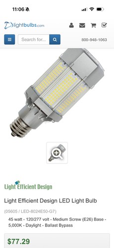 Light efficient design - efficient,