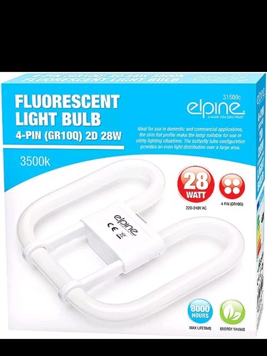 28w tube light - 2d, lamp
