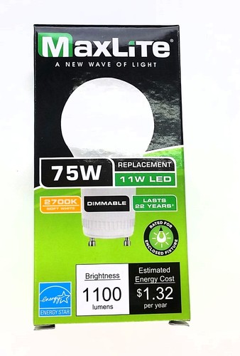 Maxlite 11w a19 dimmable - a19,