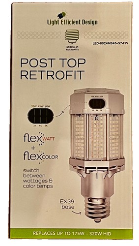 Lot new light - (5)new, efficient