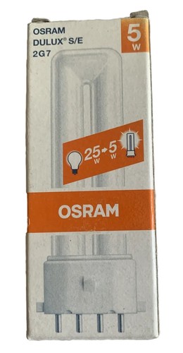 Osram dulux 2g7 25w 5w - osram, s/e
