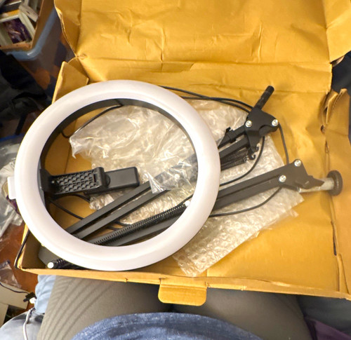 Usb led ring light clamp - led, mount