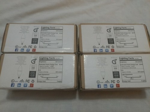 Power led candelabra 35w - candelabra,